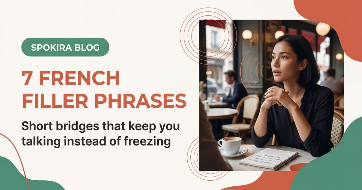 7 French Filler Phrases That Help You Keep Talking