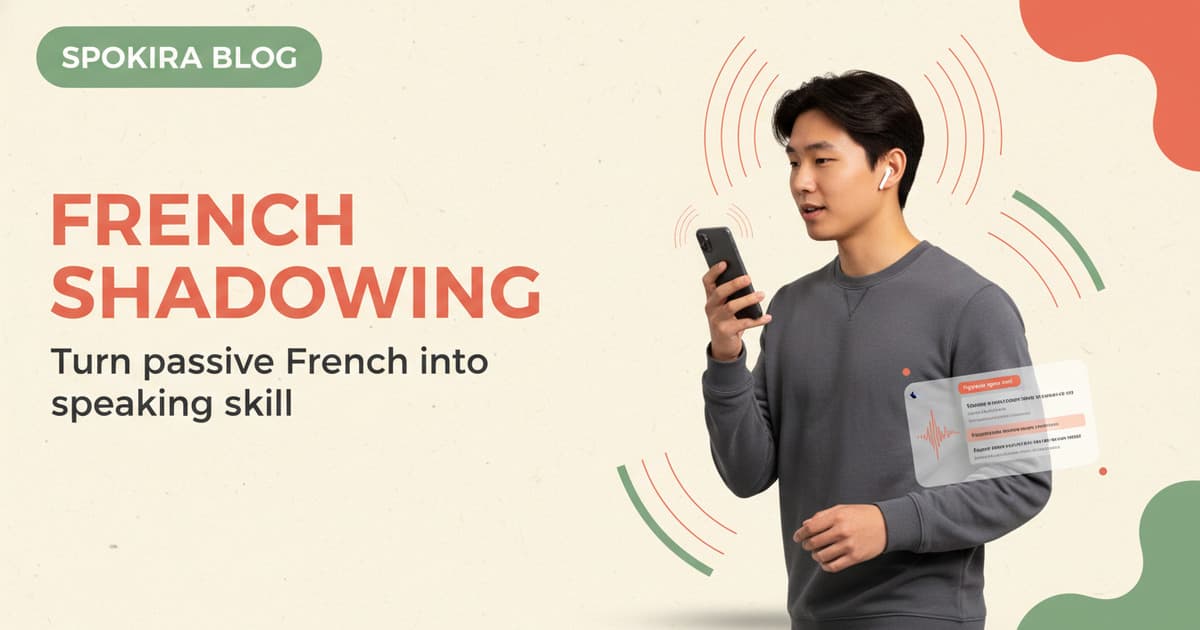 French Shadowing: Complete Guide to Speaking French