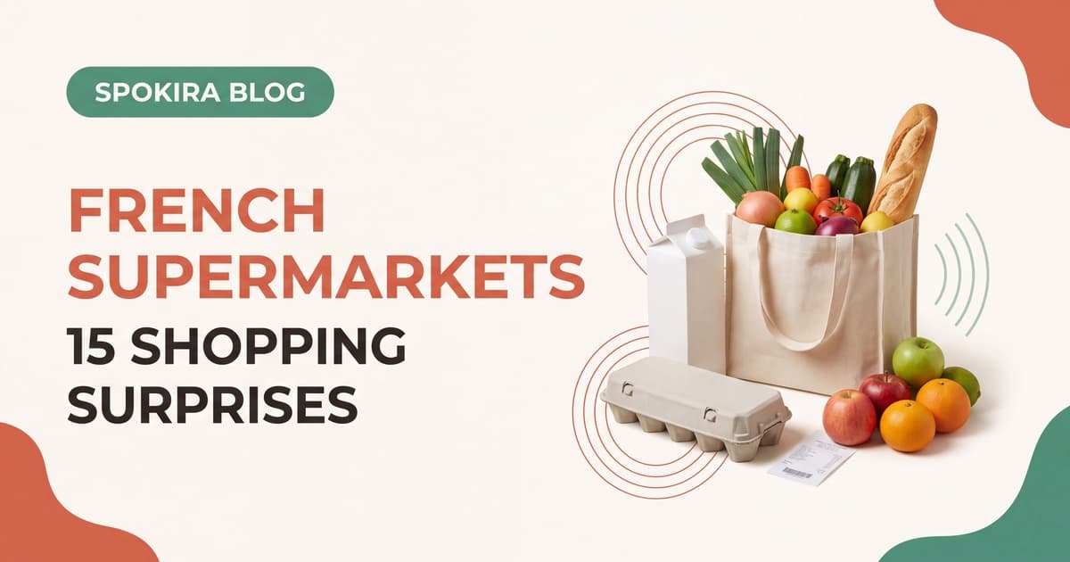 French Supermarkets Explained: 15 Things That Surprise Foreign Shoppers