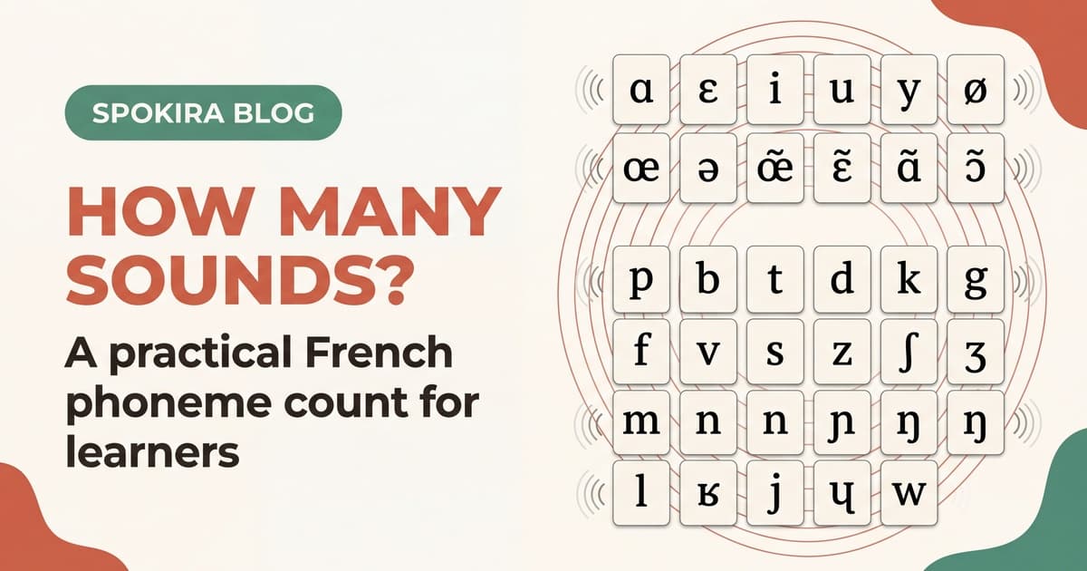 How Many Sounds in French? A Practical Count for Learners