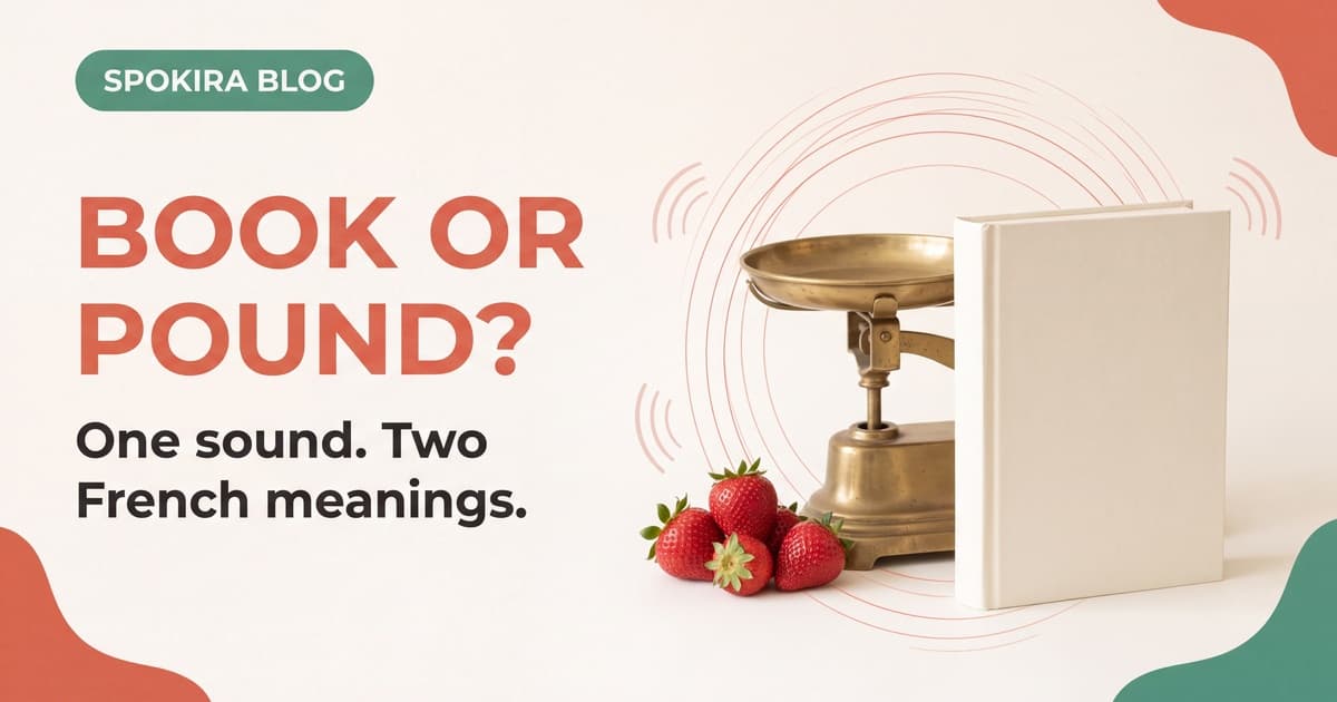 Livre Meaning and Pronunciation: Book or Pound?