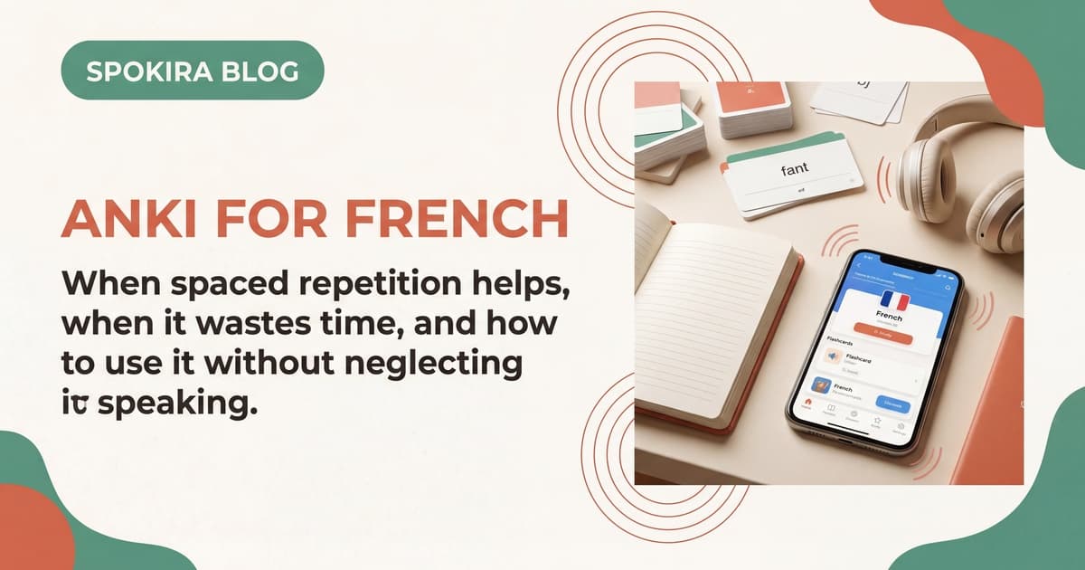 Should You Use Anki to Learn French?