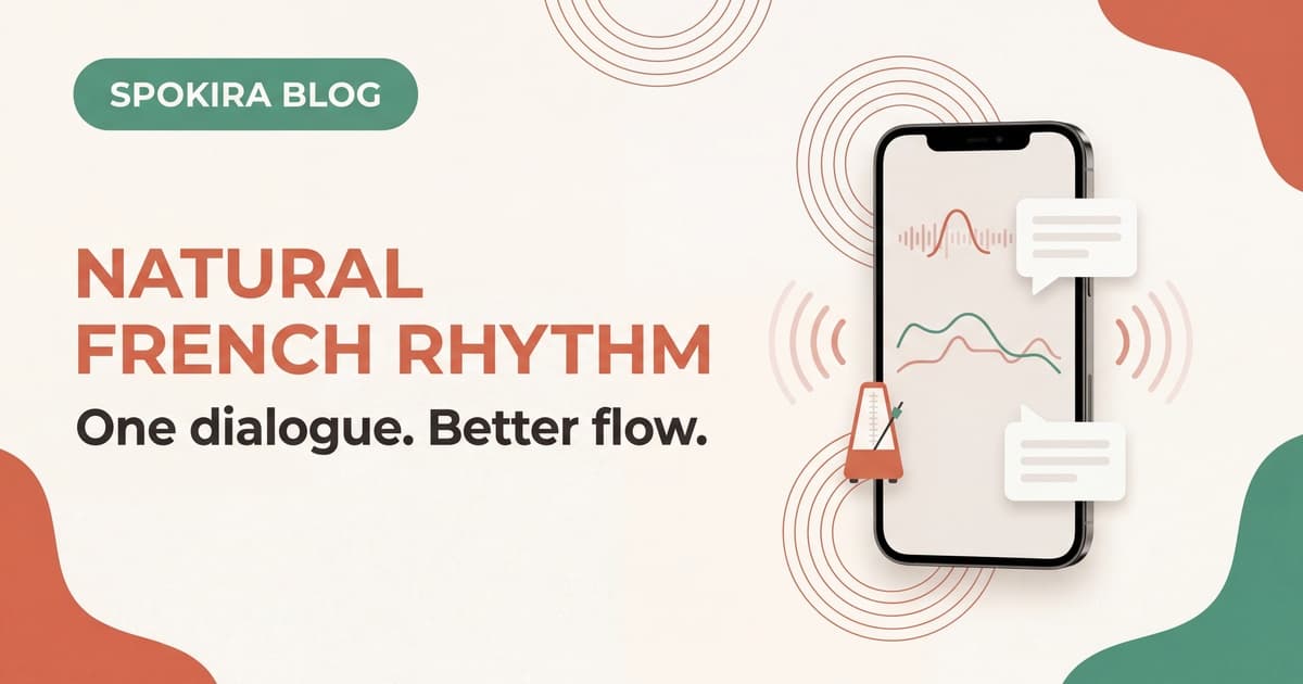 Sound More Natural Fast: French Rhythm and Intonation Practice