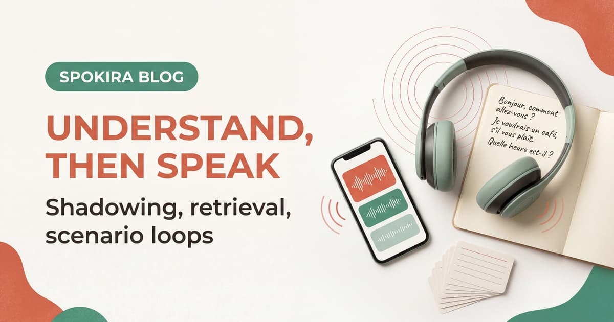 You Understand French But Can't Speak: Which Method Actually Fixes It?